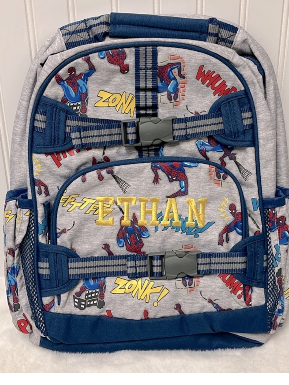 Pottery Barn Kids Mackenzie Spider-Man backpack